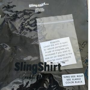 Sling Shirt Post Operative Shoulder Surgery Right Arm 100% Polyester Size XLARGE